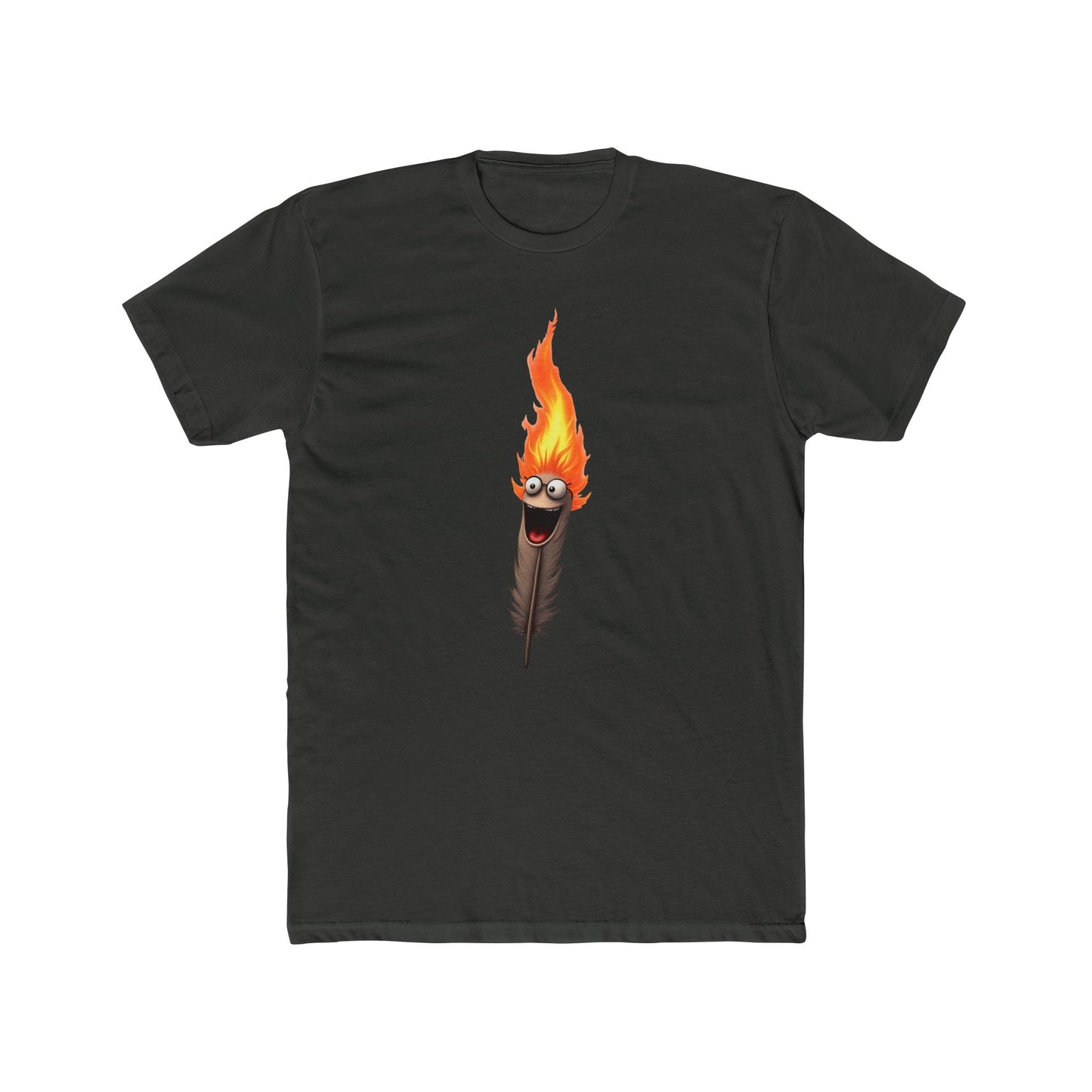 Quill It With Fire! "FLAMEHEAD" Tee!