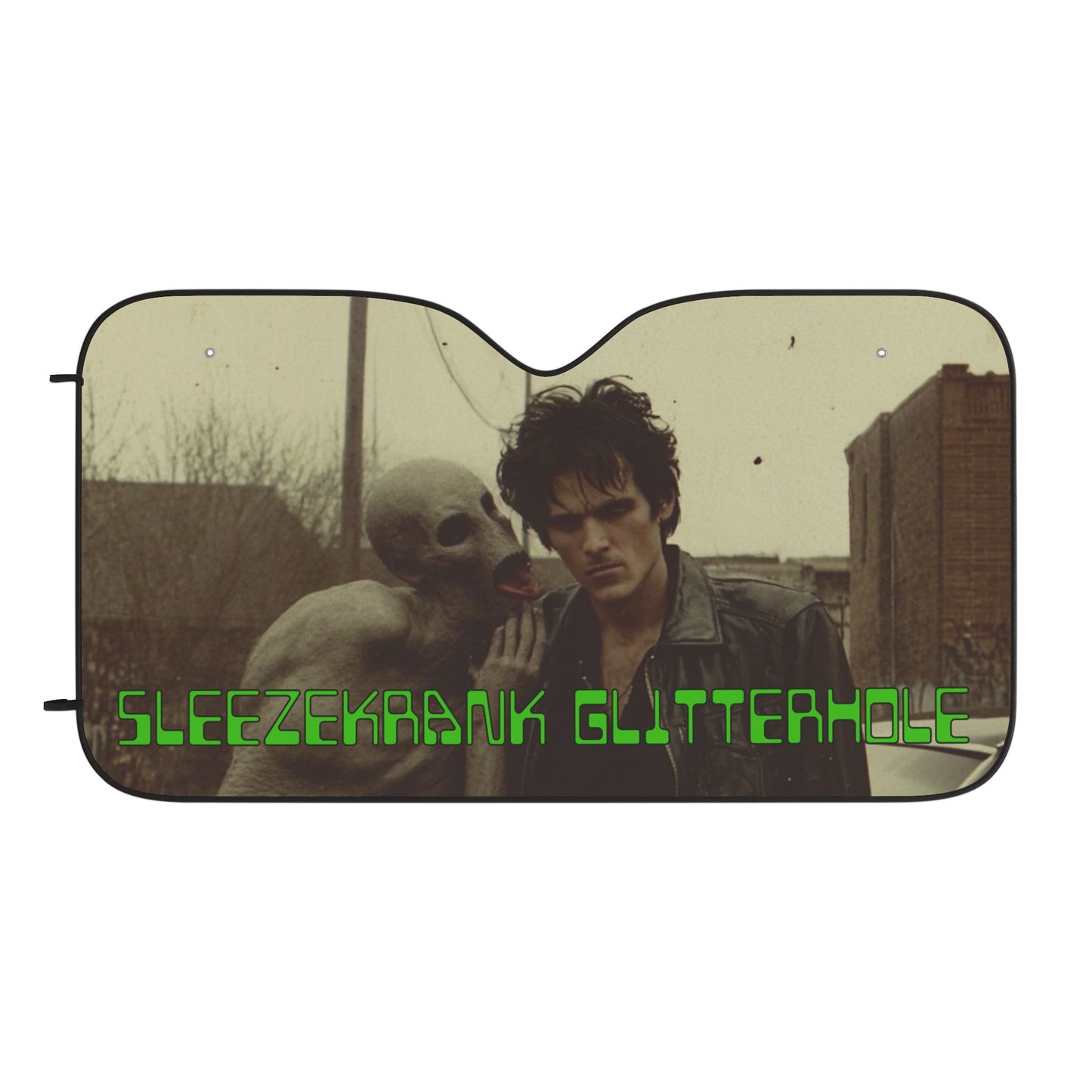 Uncle Floyd "SLEEZEKRANK GLITTERHOLE" Sun Shade!
