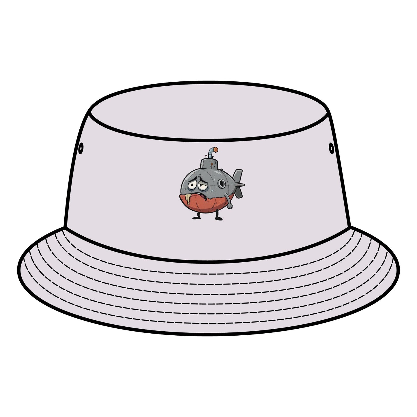 MQ - "JANKY SUBMARINE" Bucket Hat (printed)!