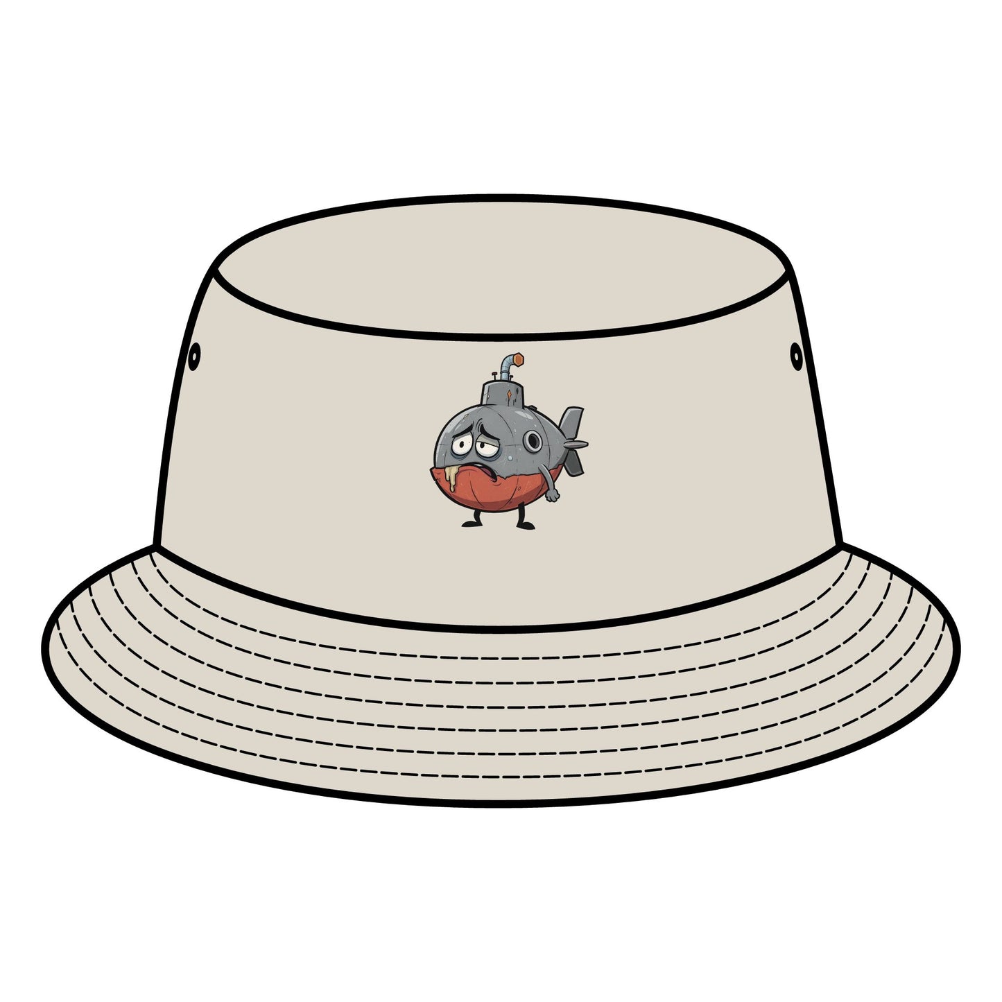 MQ - "JANKY SUBMARINE" Bucket Hat (printed)!