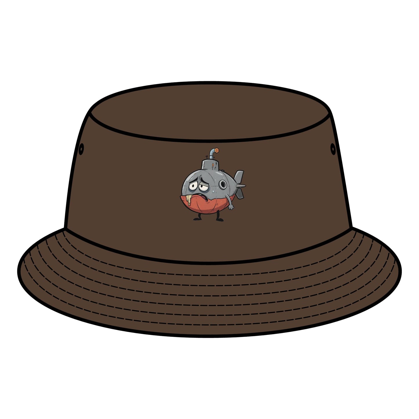 MQ - "JANKY SUBMARINE" Bucket Hat (printed)!