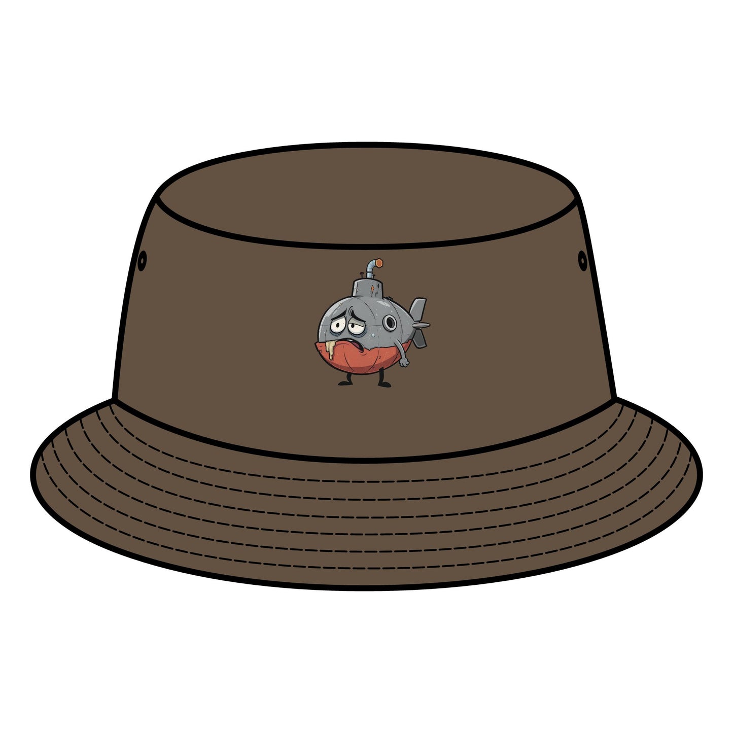 MQ - "JANKY SUBMARINE" Bucket Hat (printed)!