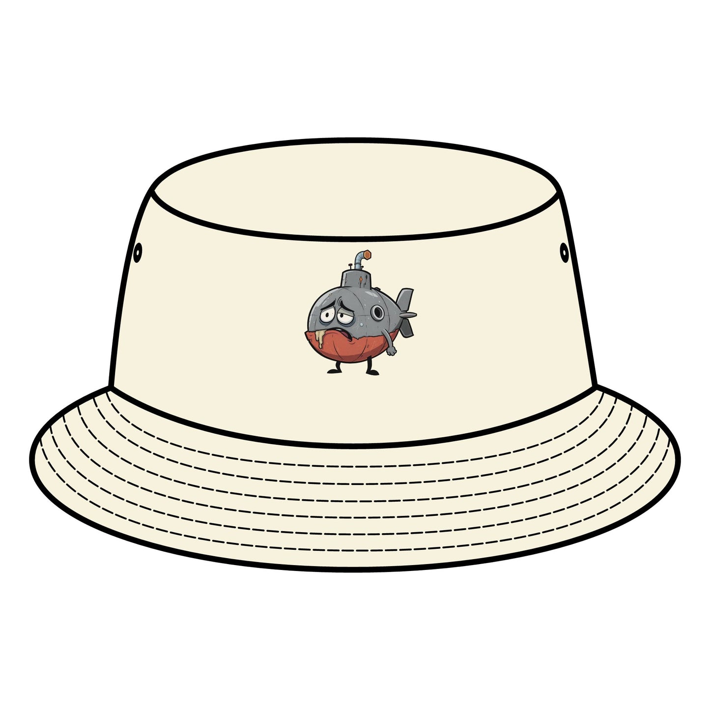 MQ - "JANKY SUBMARINE" Bucket Hat (printed)!