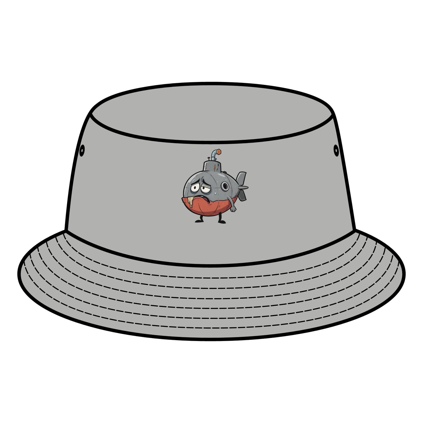 MQ - "JANKY SUBMARINE" Bucket Hat (printed)!