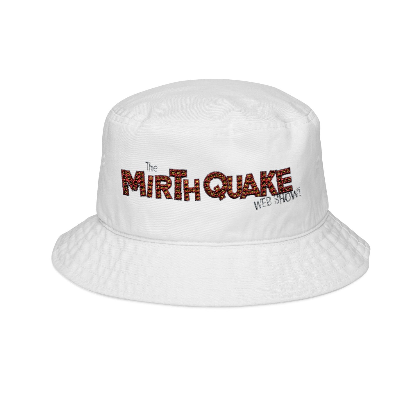 Embroidered MIRTH QUAKE Bucket Hat!