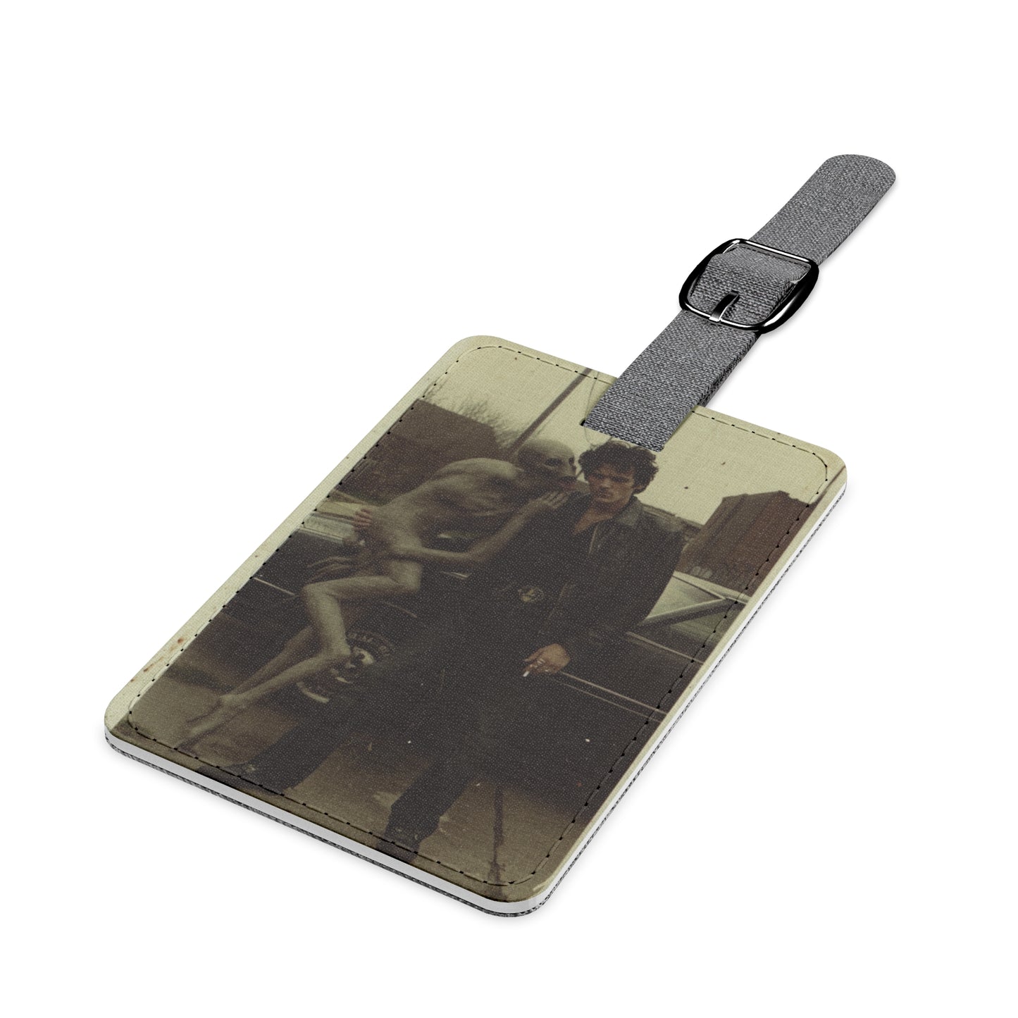 Uncle Floyd "SLEEZEKRANK GLITTERHOLE" Luggage Tag
