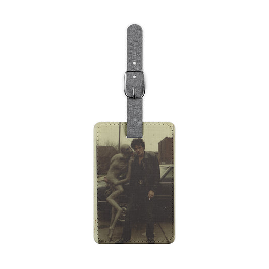 Uncle Floyd "SLEEZEKRANK GLITTERHOLE" Luggage Tag
