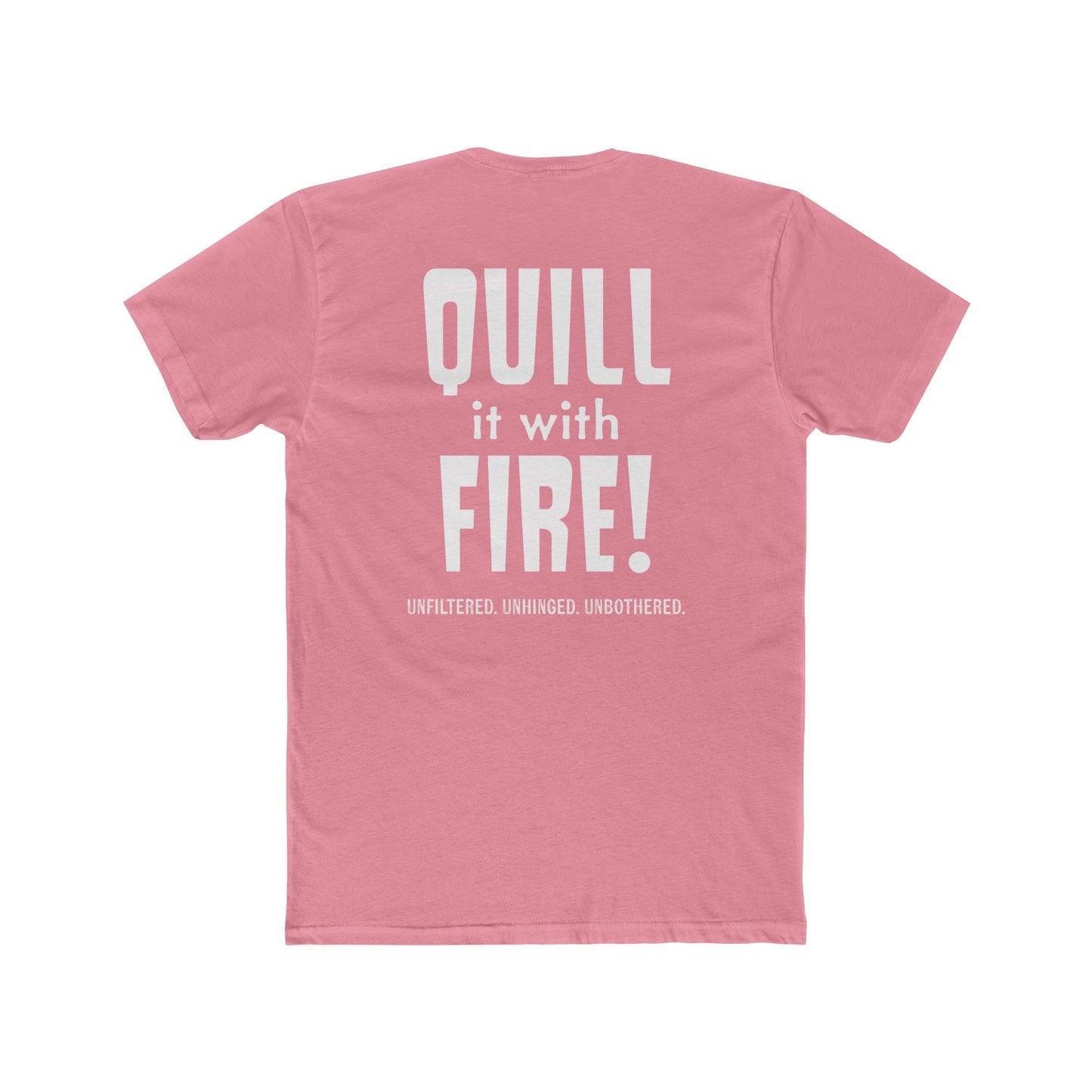 Quill It With Fire! "FLAMEHEAD" Tee!