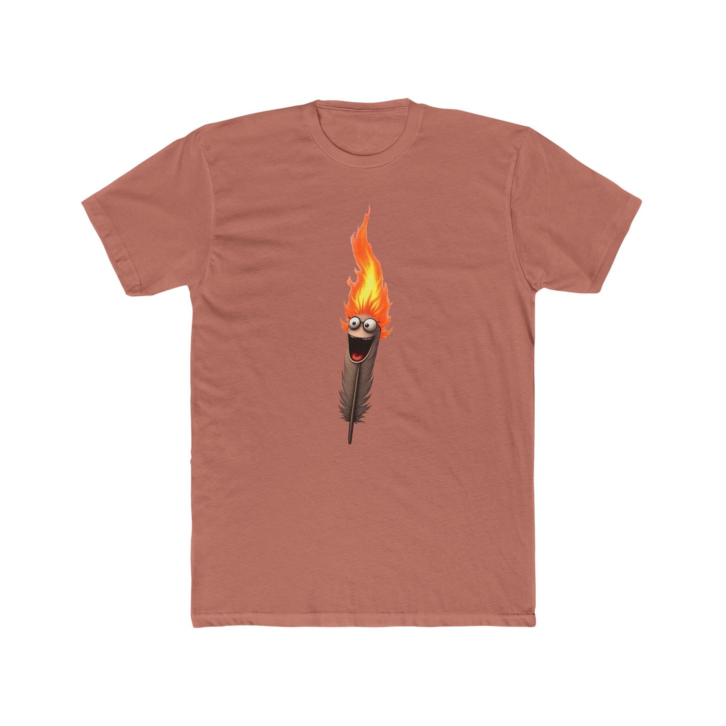 Quill It With Fire! "FLAMEHEAD" Tee!