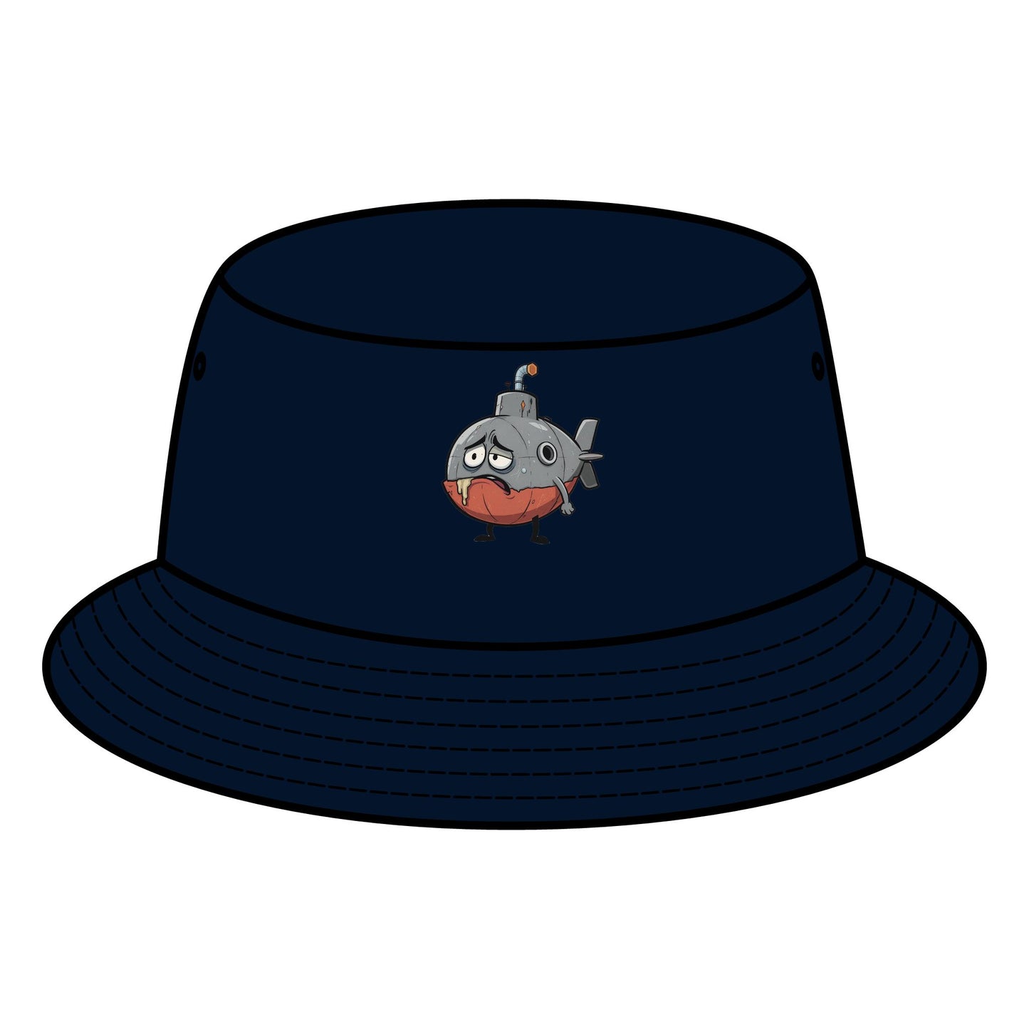 MQ - "JANKY SUBMARINE" Bucket Hat (printed)!